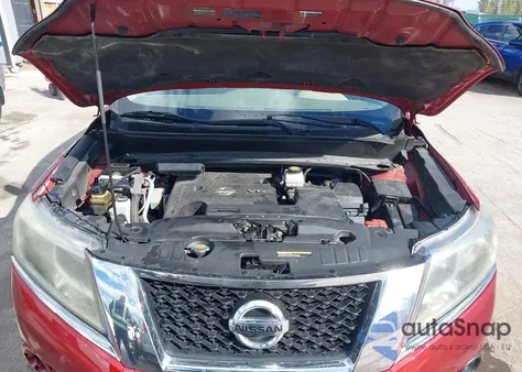 2014 Nissan Pathfinder S z USA, uszkodzony, nr VIN 5N1AR2MM2EC719481